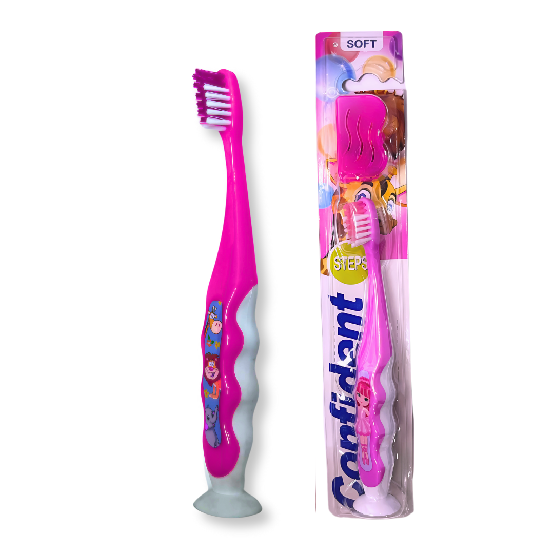  Confident Steps Kids Soft Bristles Tooth Brush