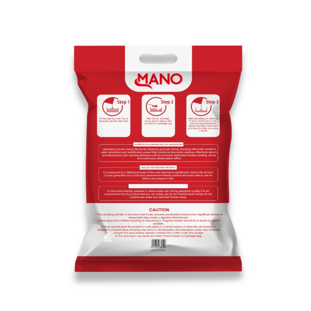 Mano Cat Litter Rose 5L