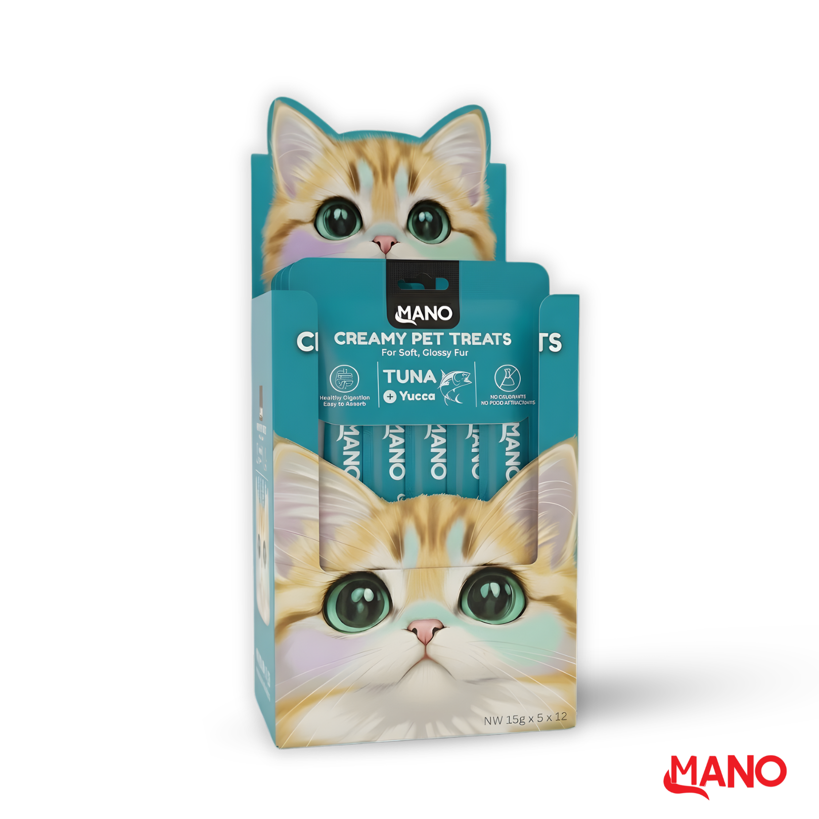 MANO Cat Creamy Treats (Tuna) 75g