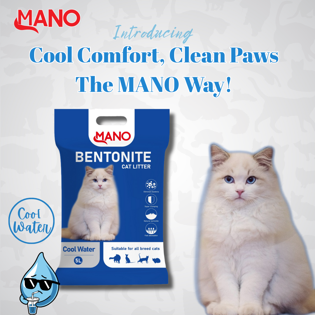 MANO Cat Litter Cool Water 5L