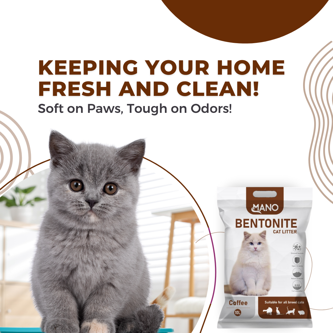 MANO Cat Litter Coffee 10L