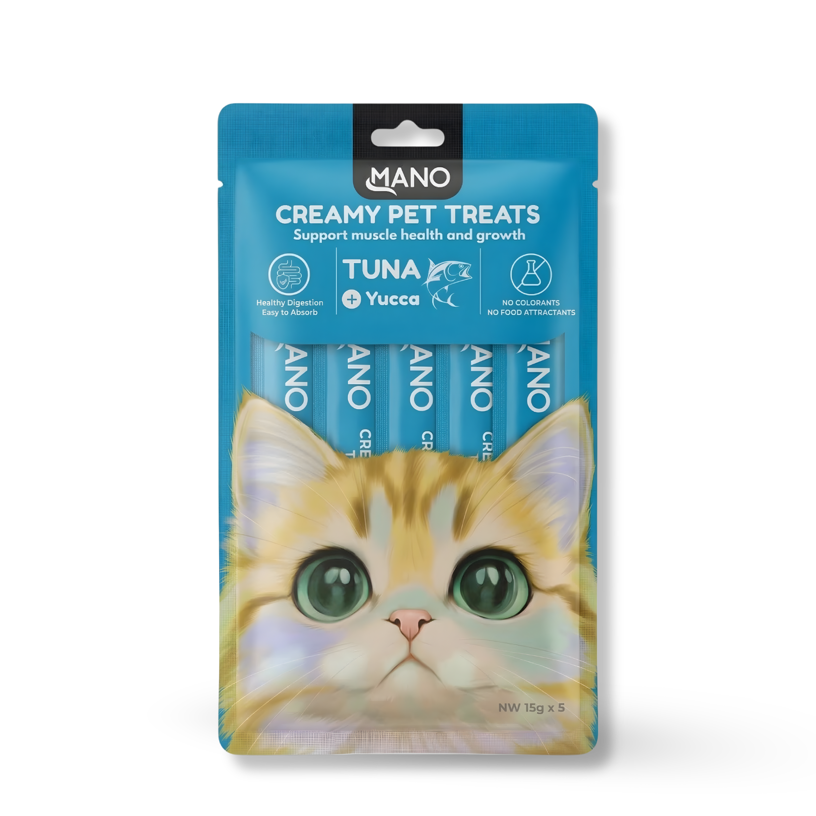 MANO Cat Creamy Treats (Tuna) 75g