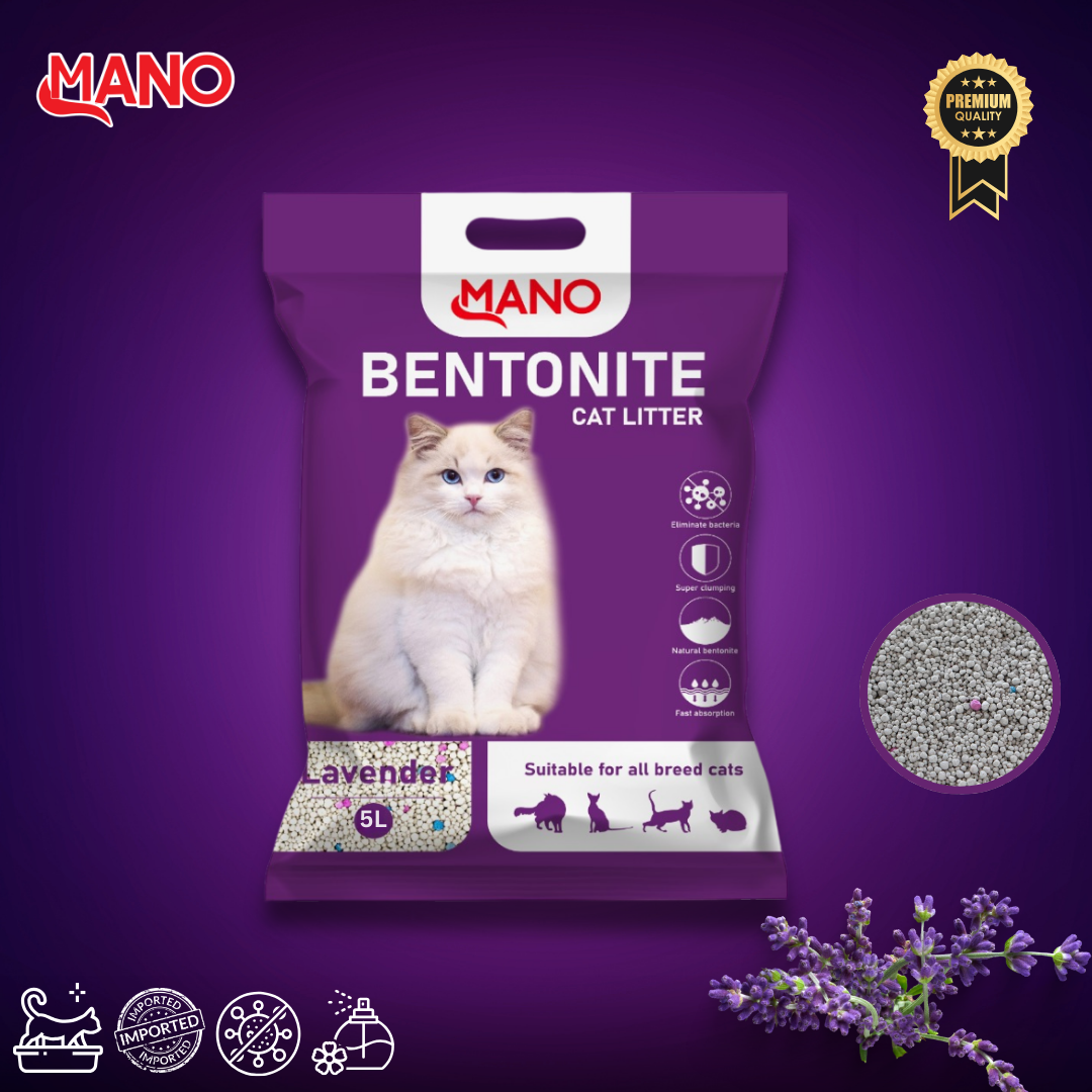 MANO Cat Litter Lavender 10L