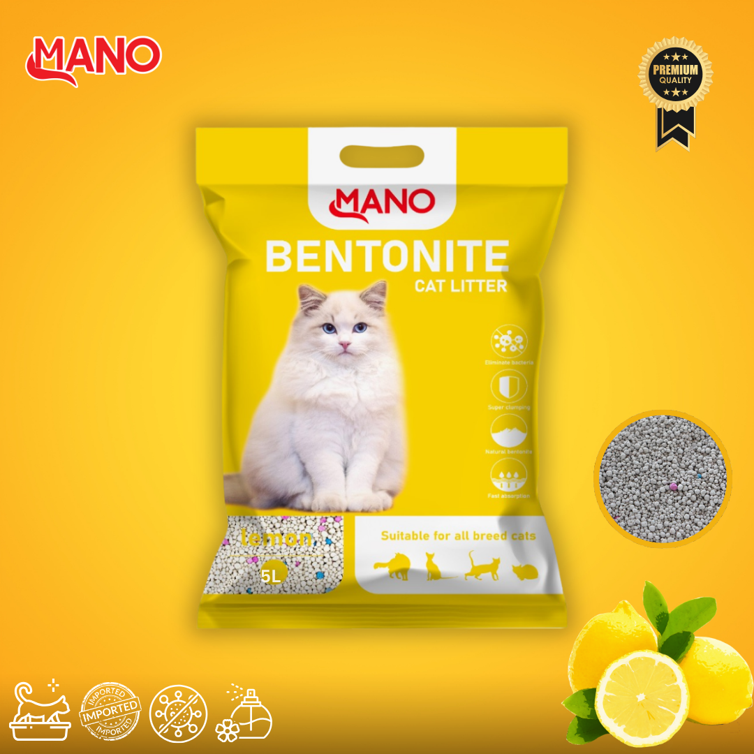 MANO Cat Litter Lemon 10L