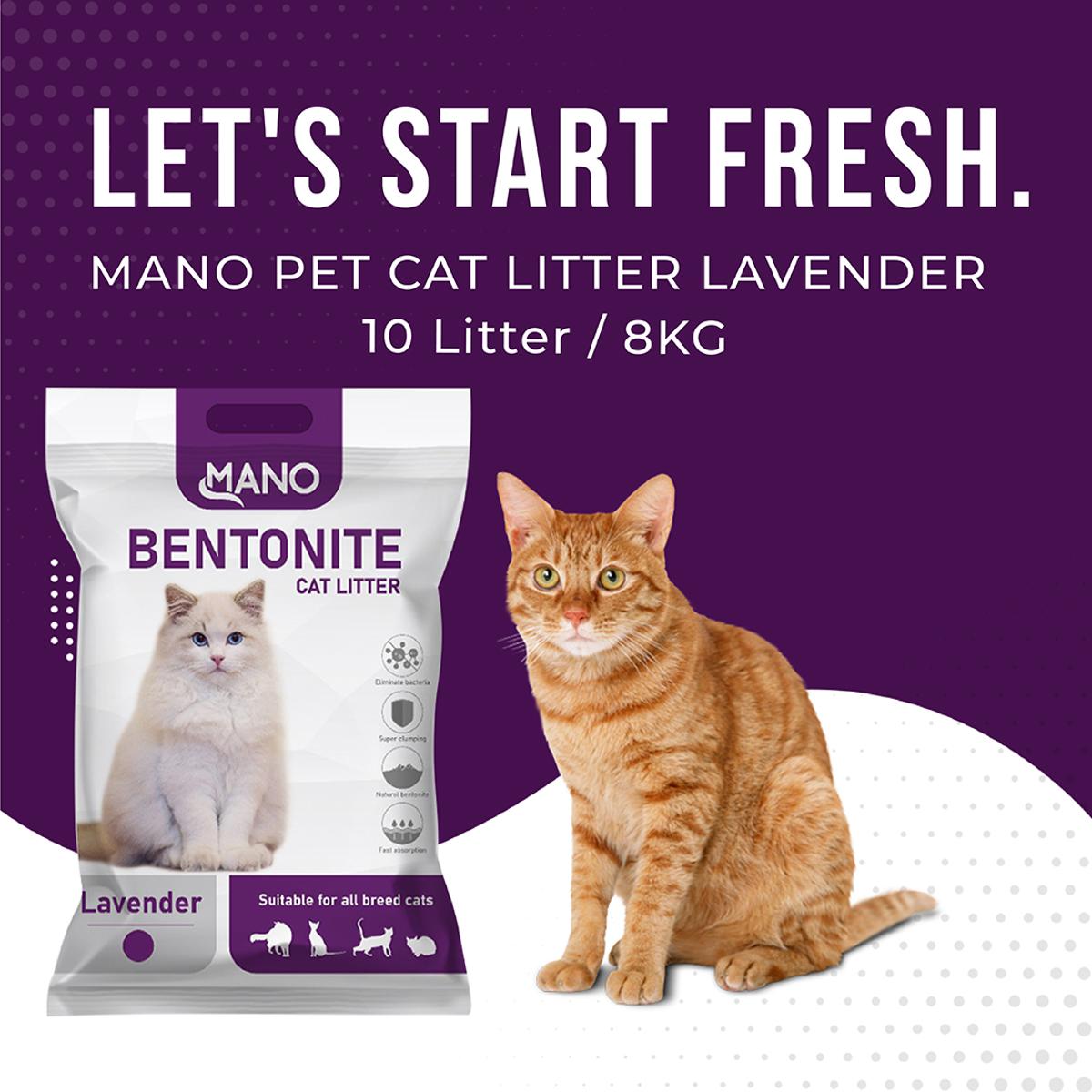 Mano Cat Litter Lavender 5L