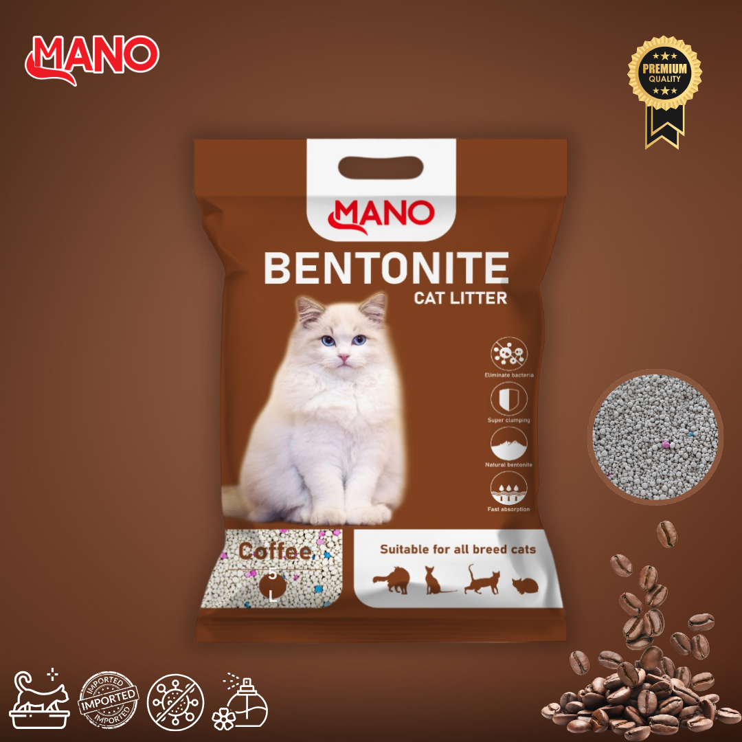 MANO Cat Litter Coffee 10L