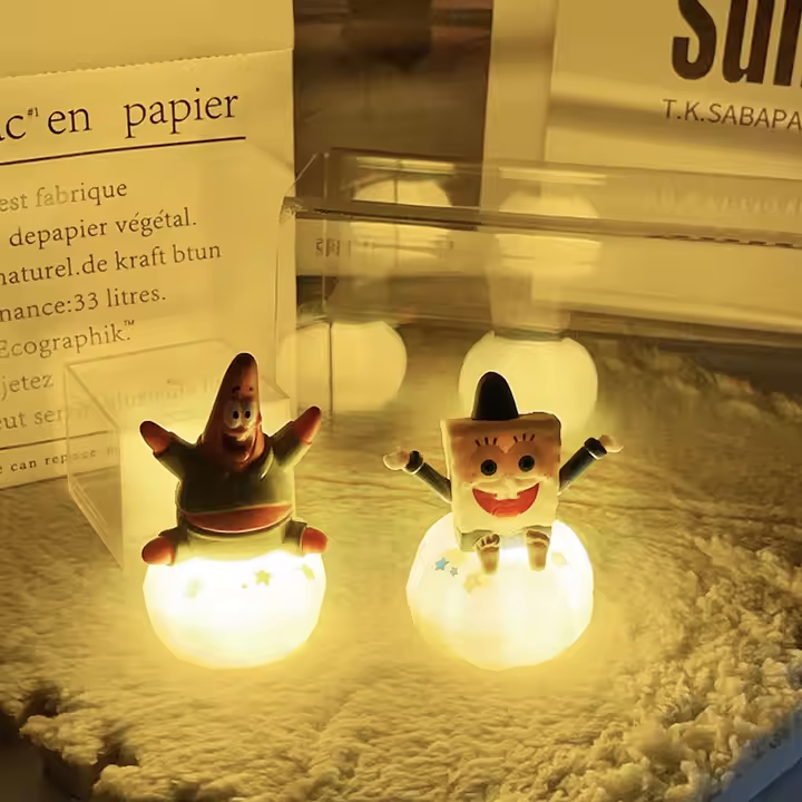 Duo luminoso Bob y Patricio
