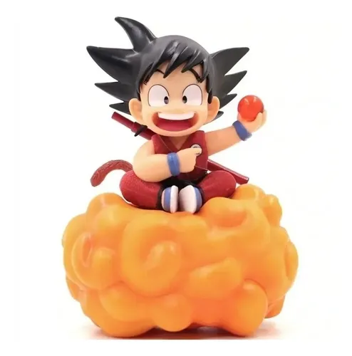 Figura Goku niño en nube voladora