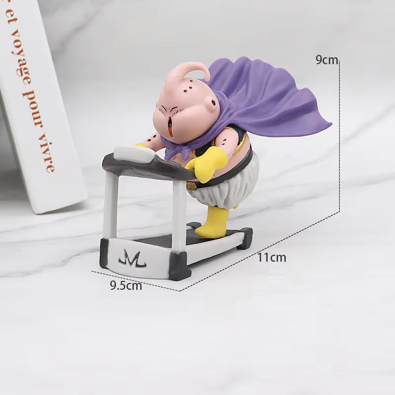 Figura de Majin Boo haciendo ejercicio (Caminadora)