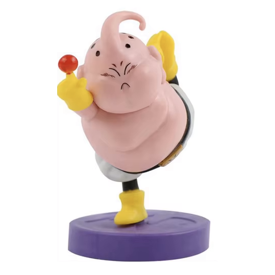 Figura de Majin Boo haciendo ejercicio (Yoga)