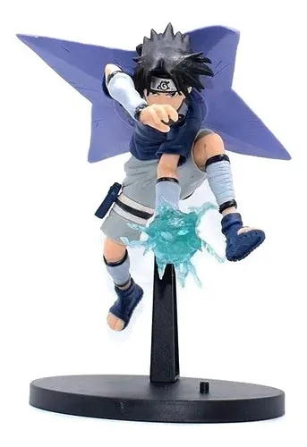 Figura Sasuke Uchiha Shuriken y Chidori