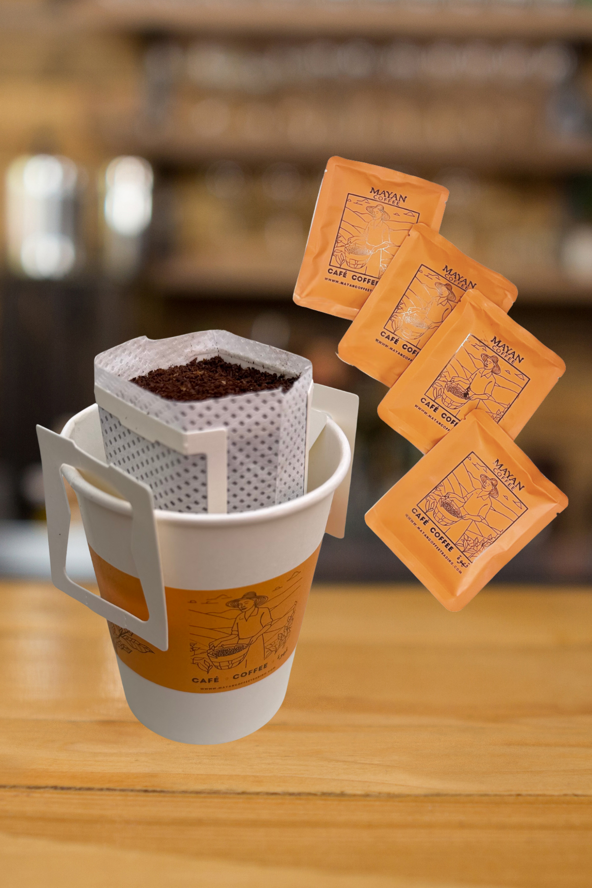 Portable Drip Coffee (8 Single-Serve Packs)