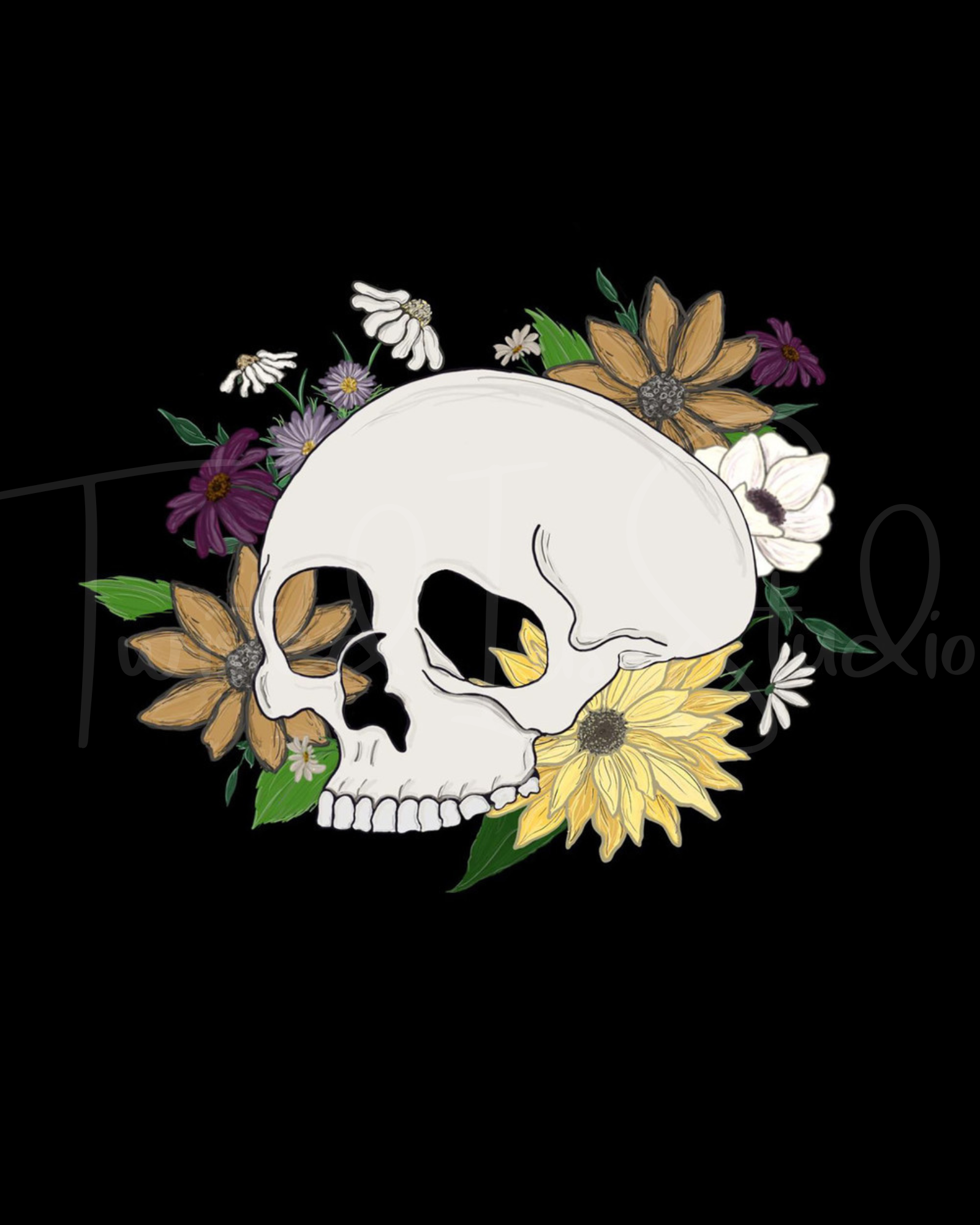Bones & Blooms No. 1 