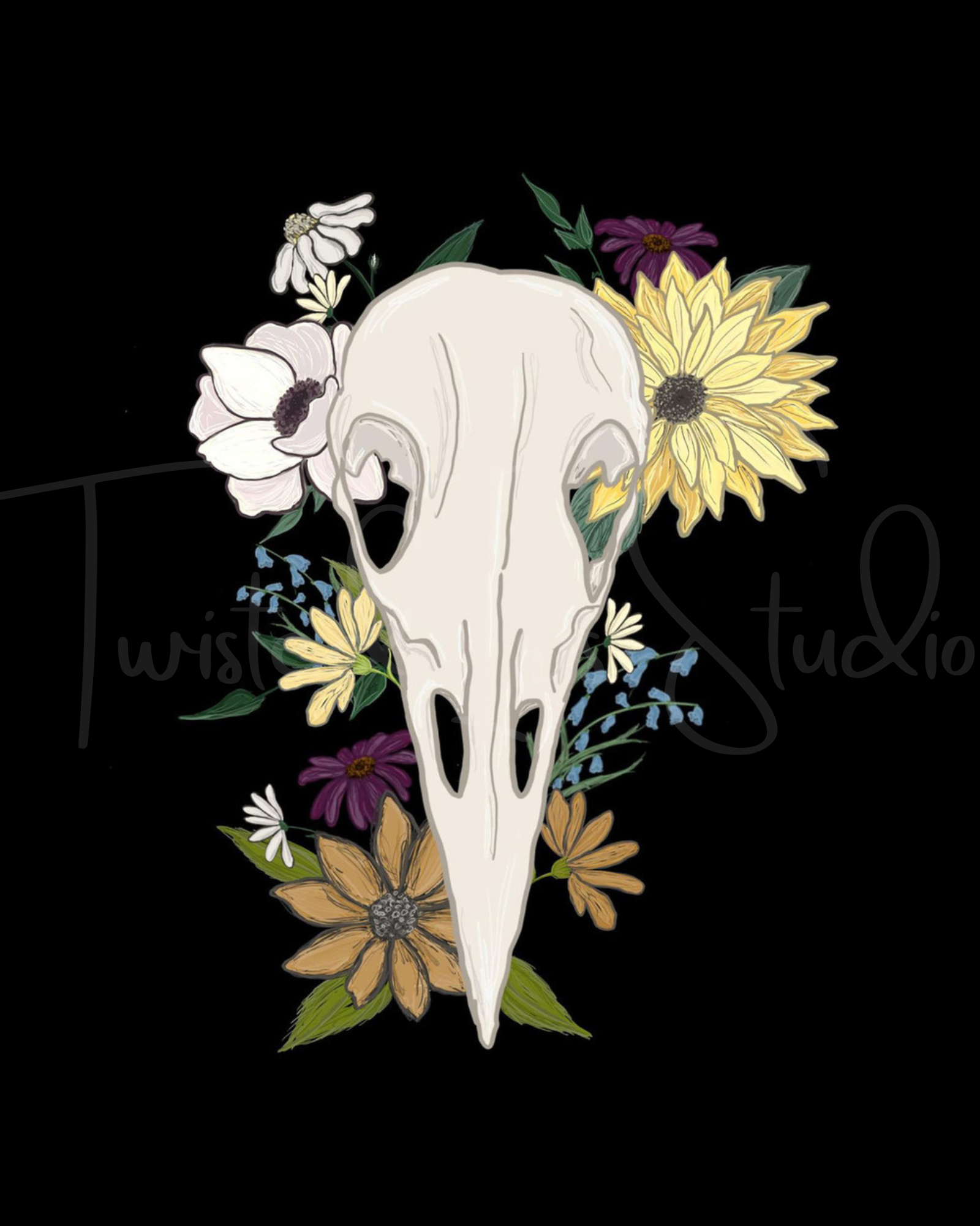 Bones & Blooms No. 4