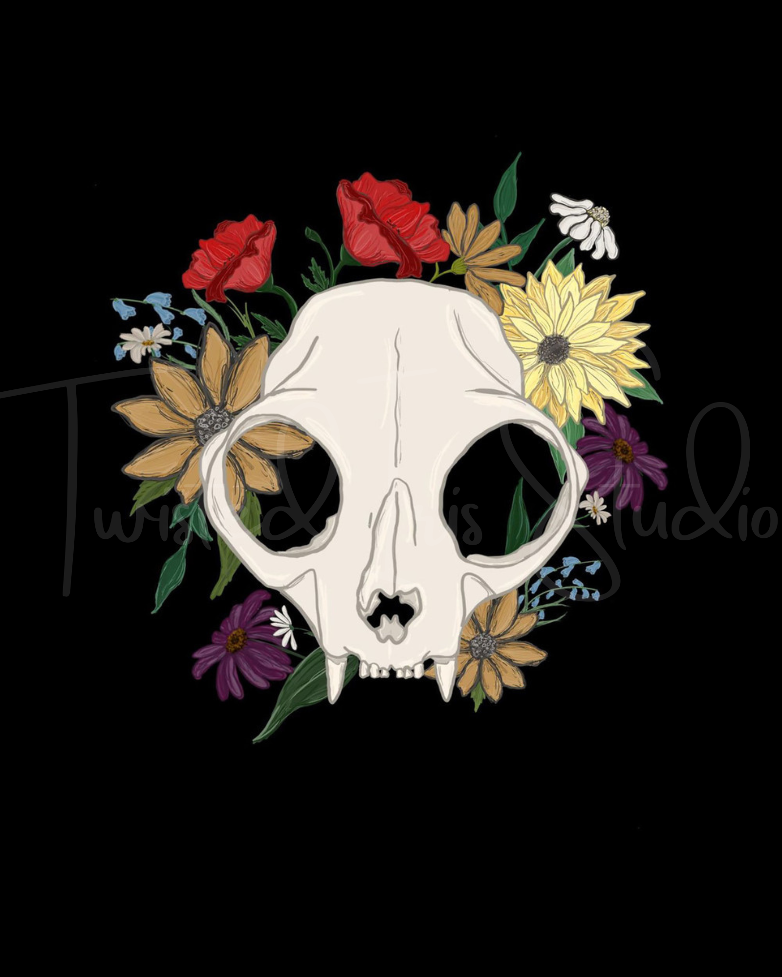 Bones & Blooms No. 5 