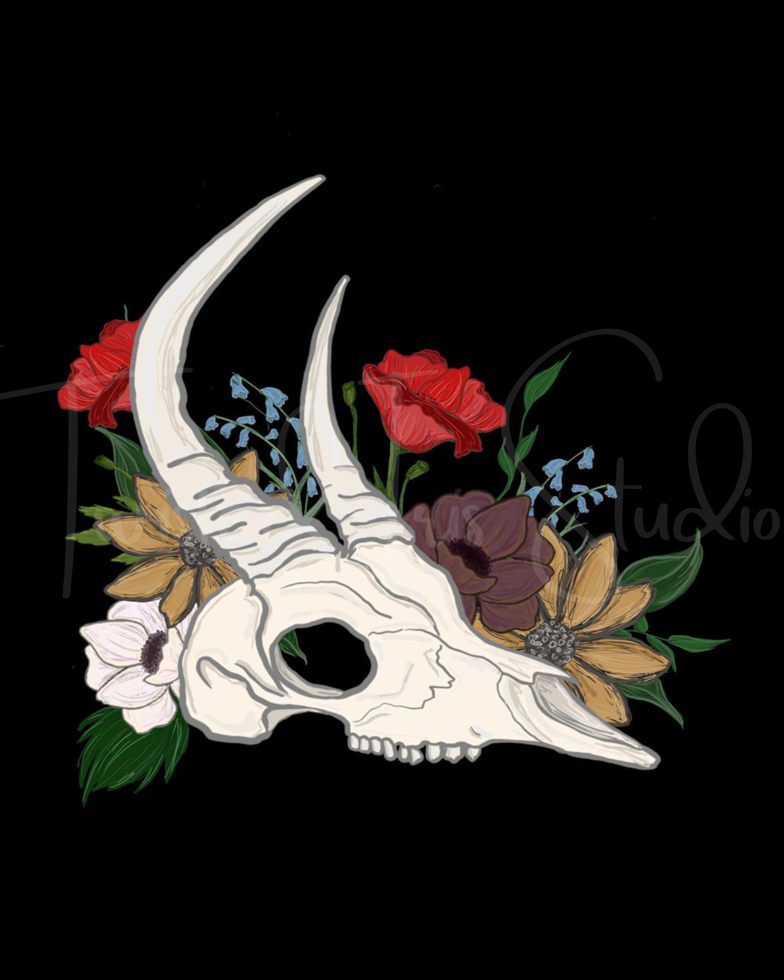 Bones & Blooms No. 6