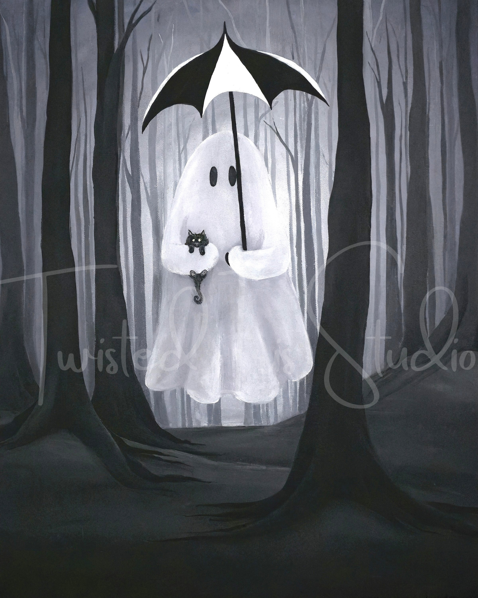 Whispering Woods- 8x10 Art Print