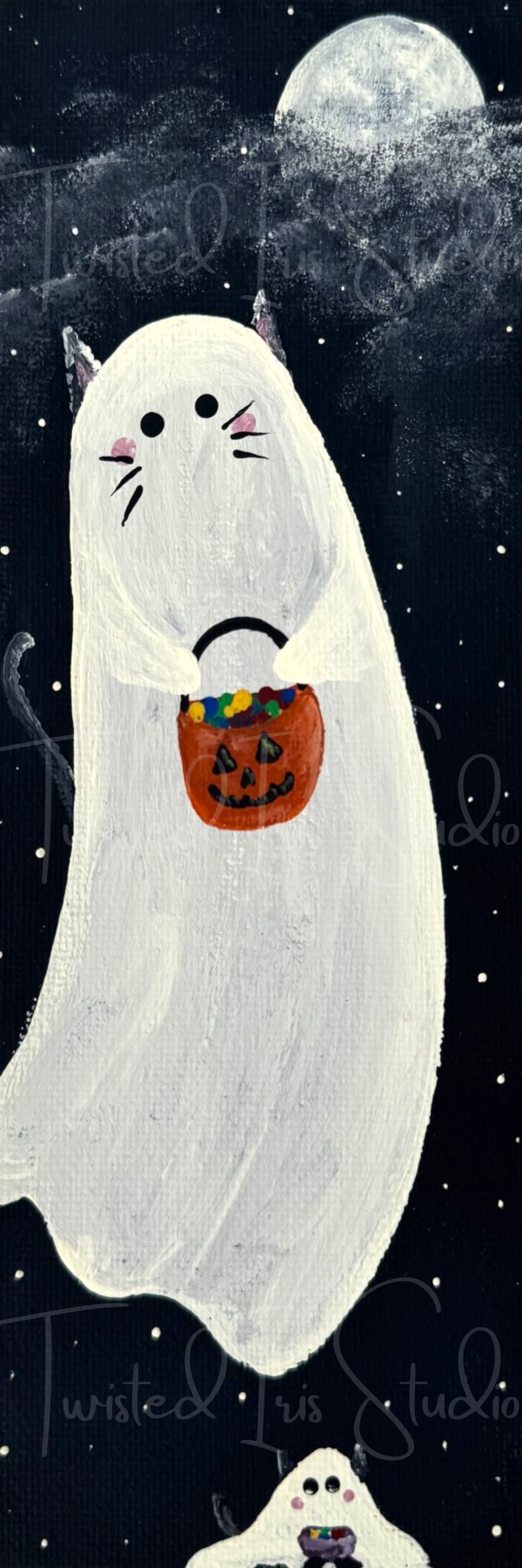 Ghosty & Hex: Trick or Treat – 2x6 Bookmark