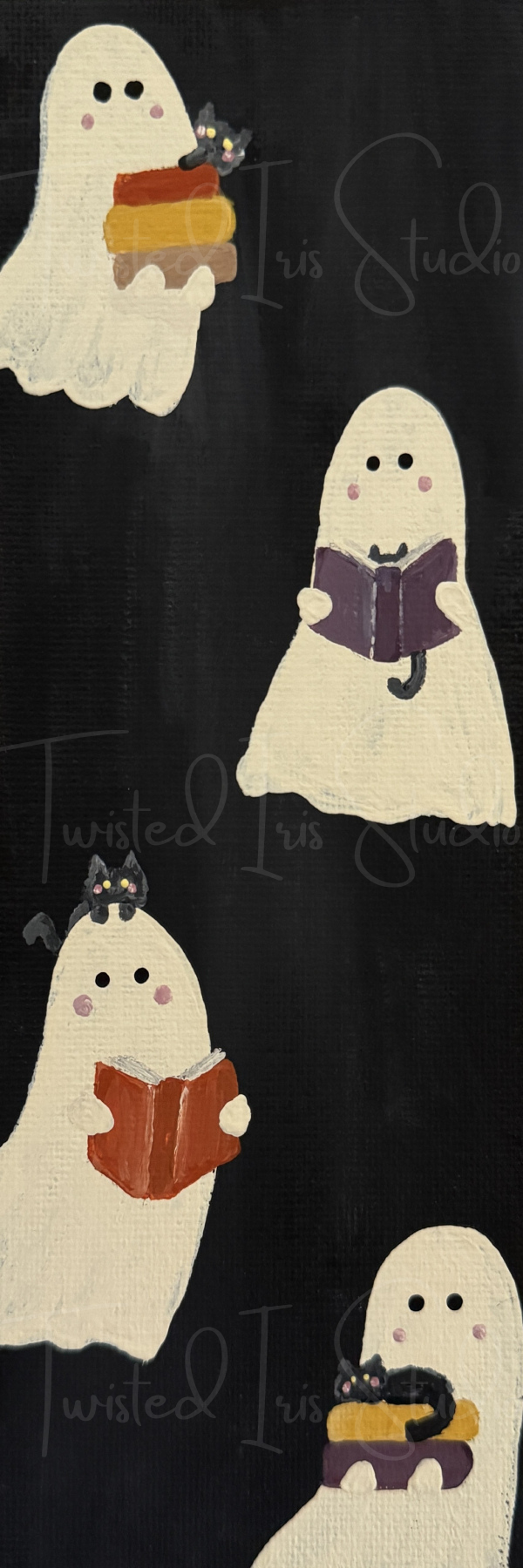 Ghosty & Hex: Story Time – 2x6 Bookmark
