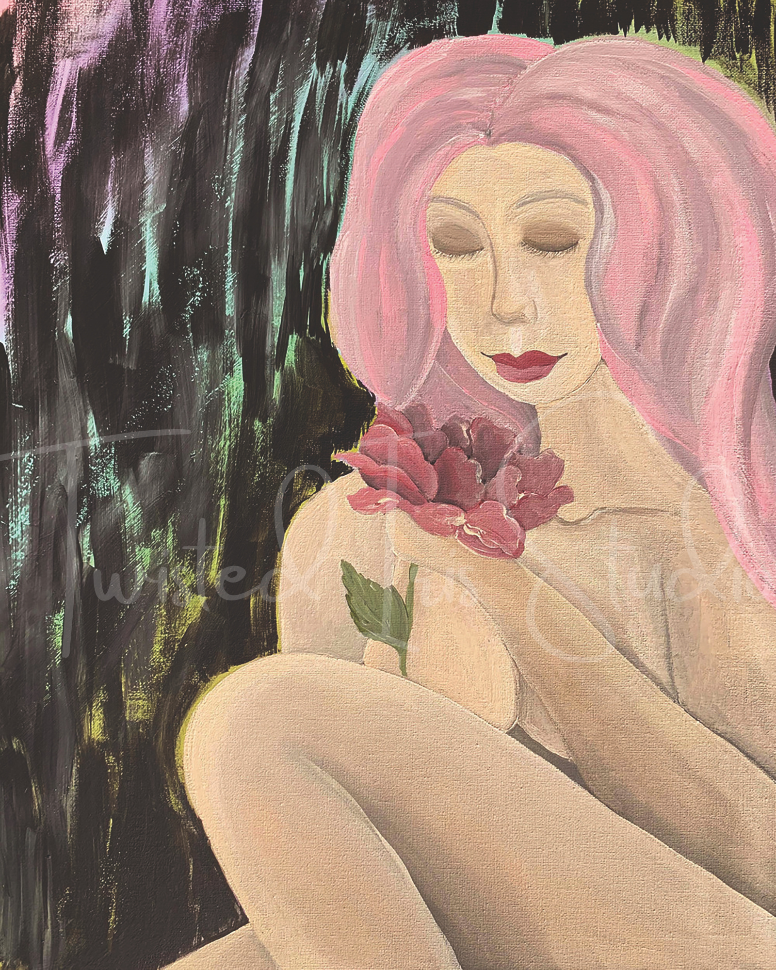 Silent Bloom- 8x10 Art Print
