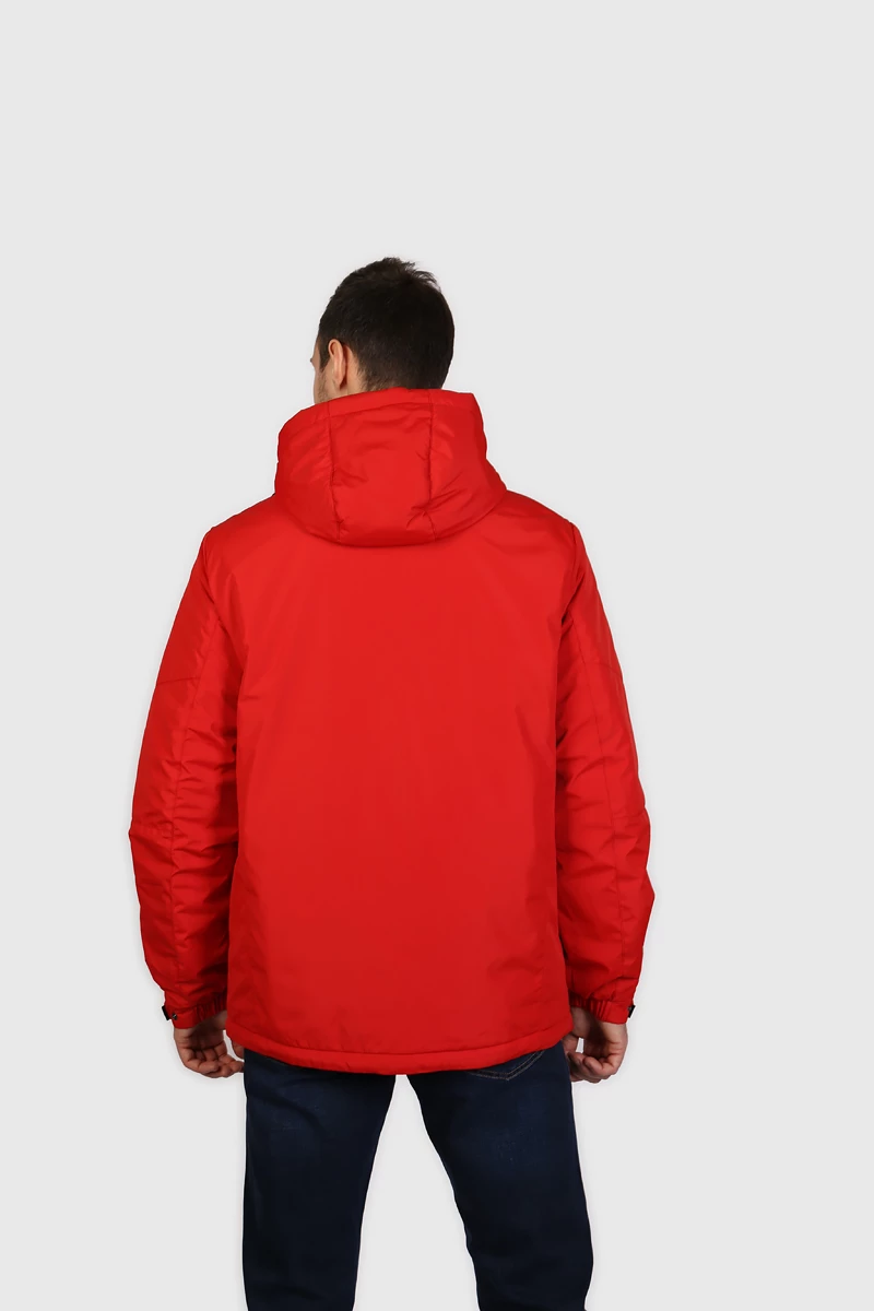 Demisezoninė raudonos spalvos striukė 308