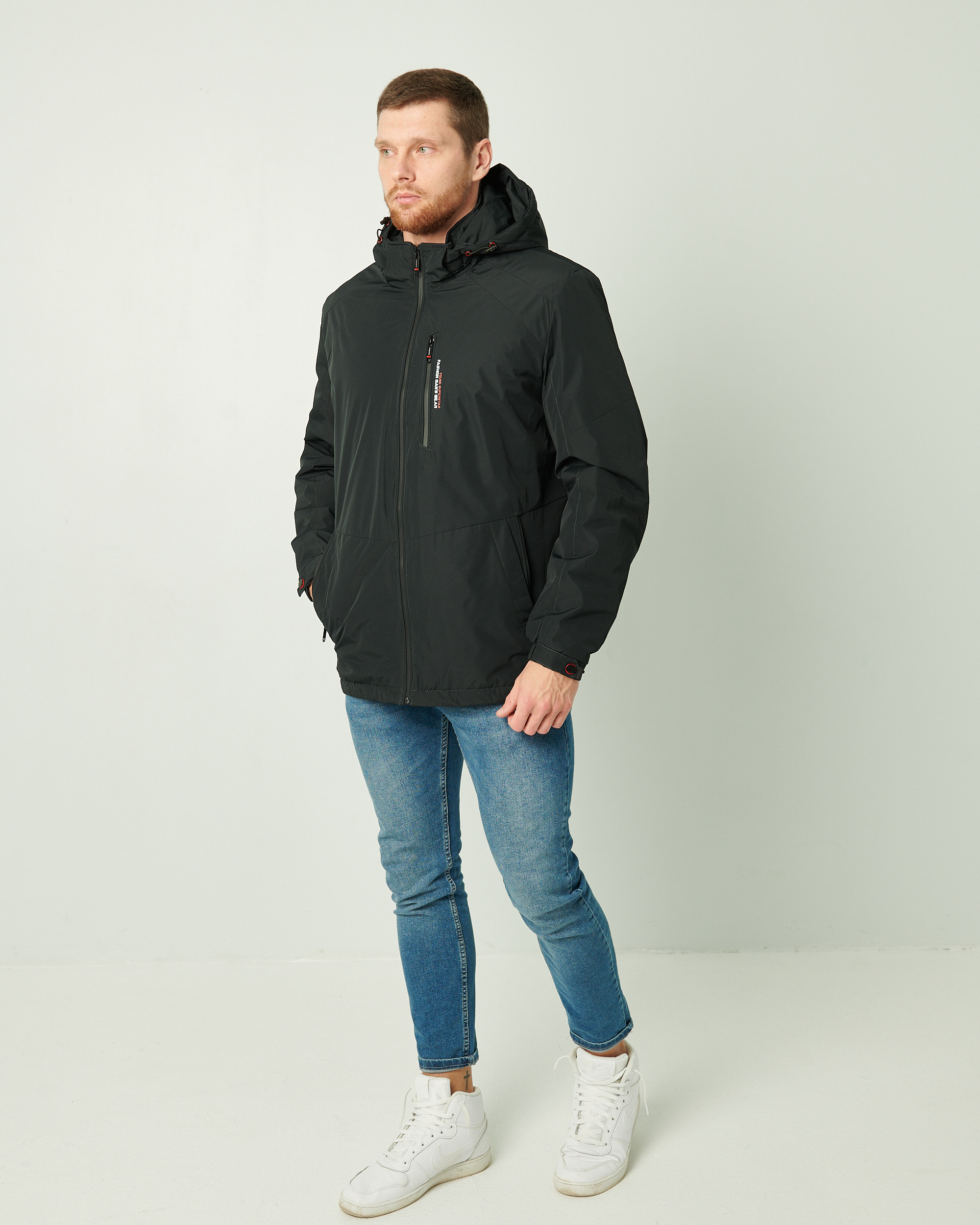 Demisezoninė tamsiai mėlynos spalvos striukė 308