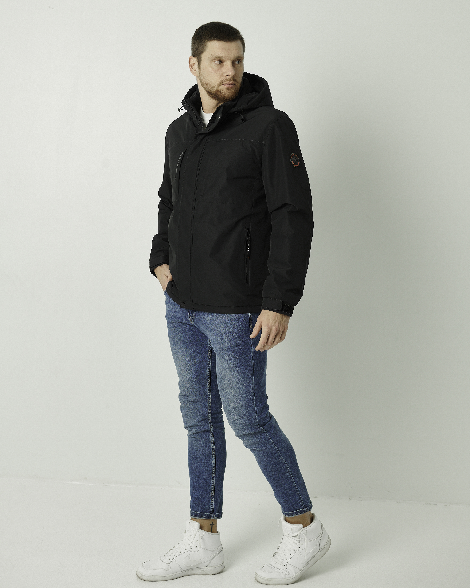 Demisezoninė mėlynos spalvos striukė 1717