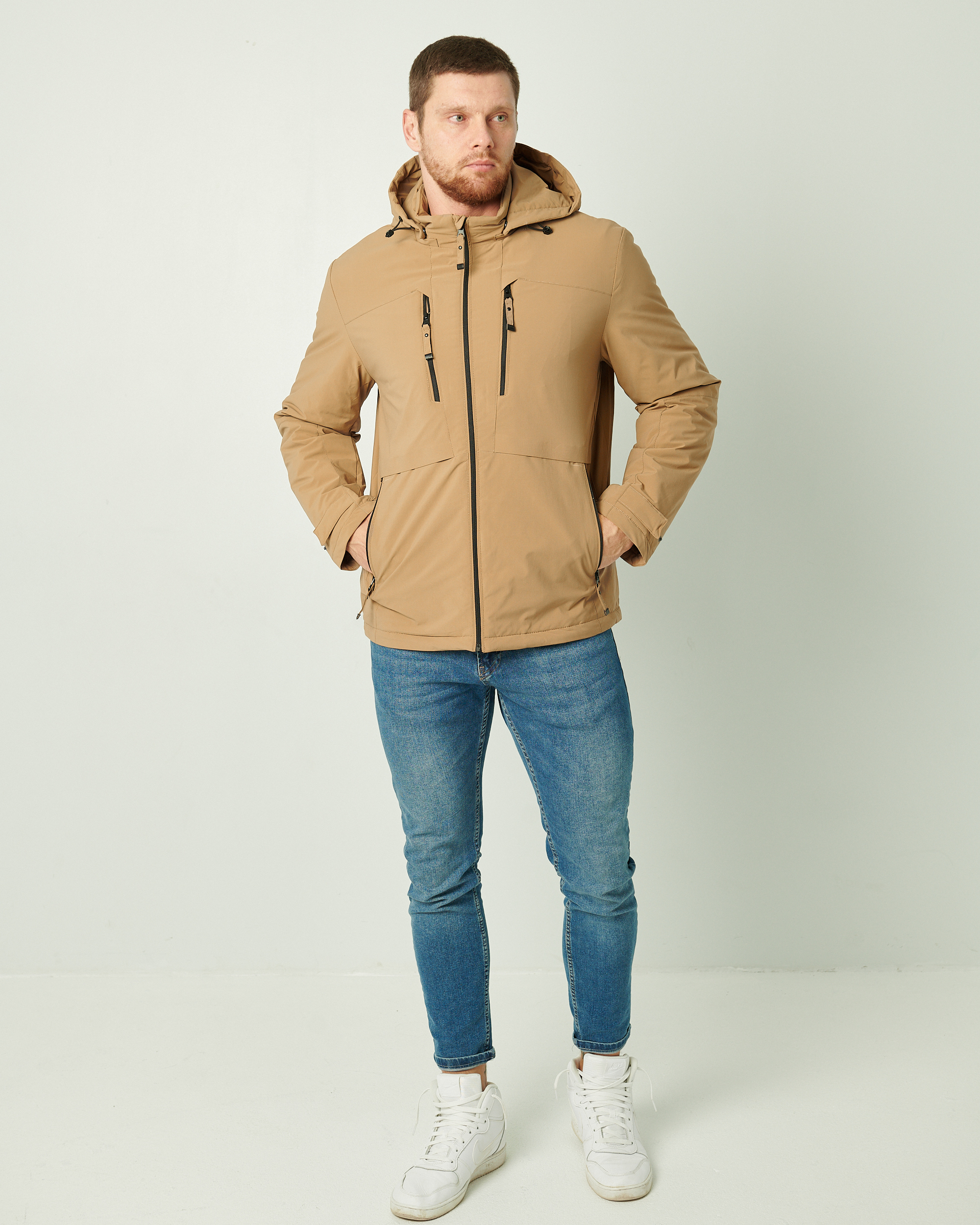 Demisezoninė smėlio spalvos striukė 1752