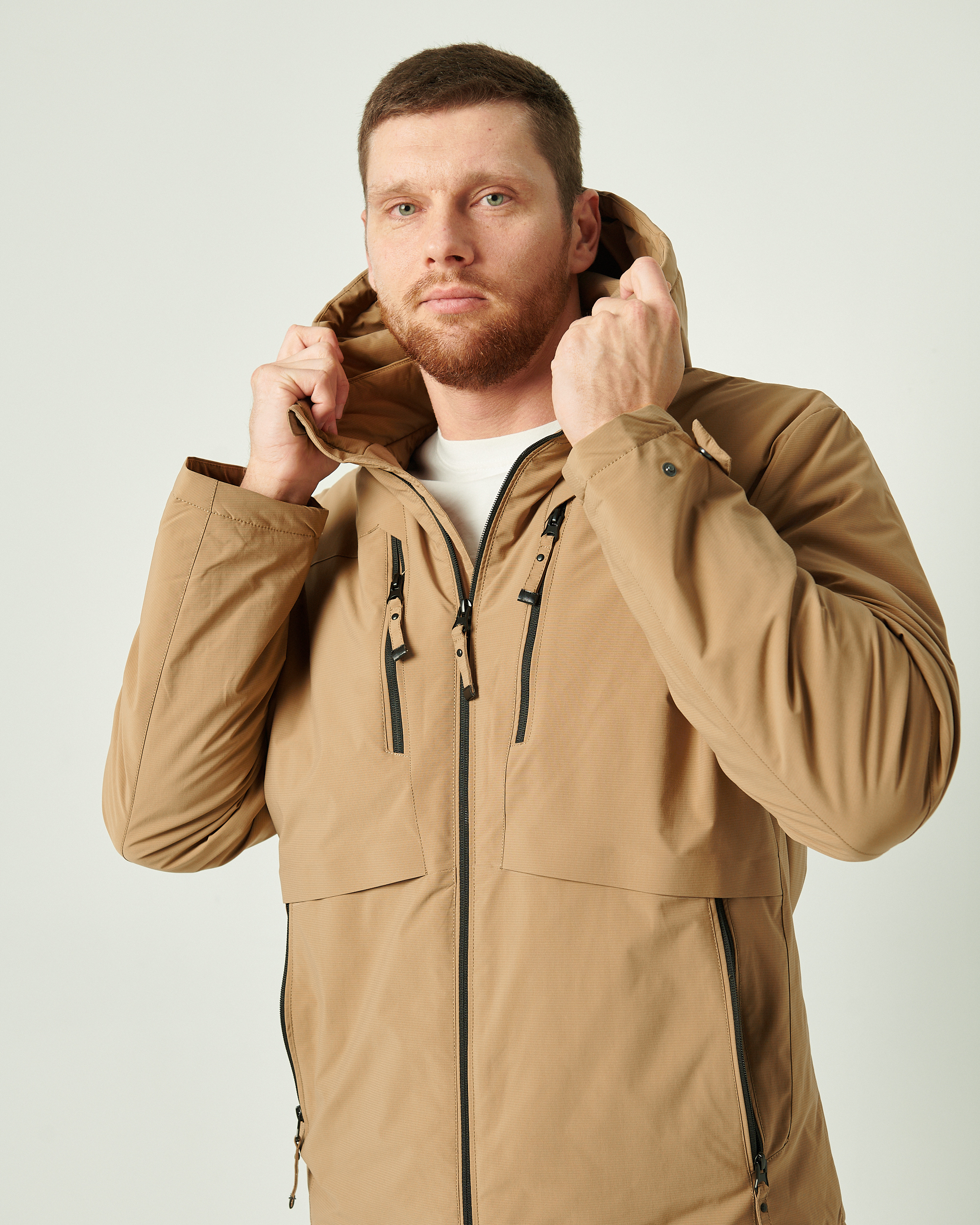 Demisezoninė smėlio spalvos striukė 1752