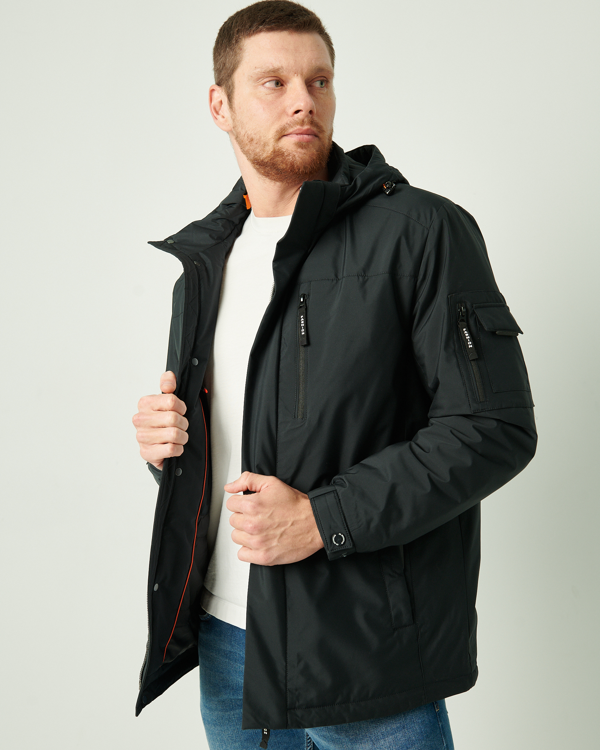 Klasikinė demisezoninė mėlynos spalvos striukė 7050