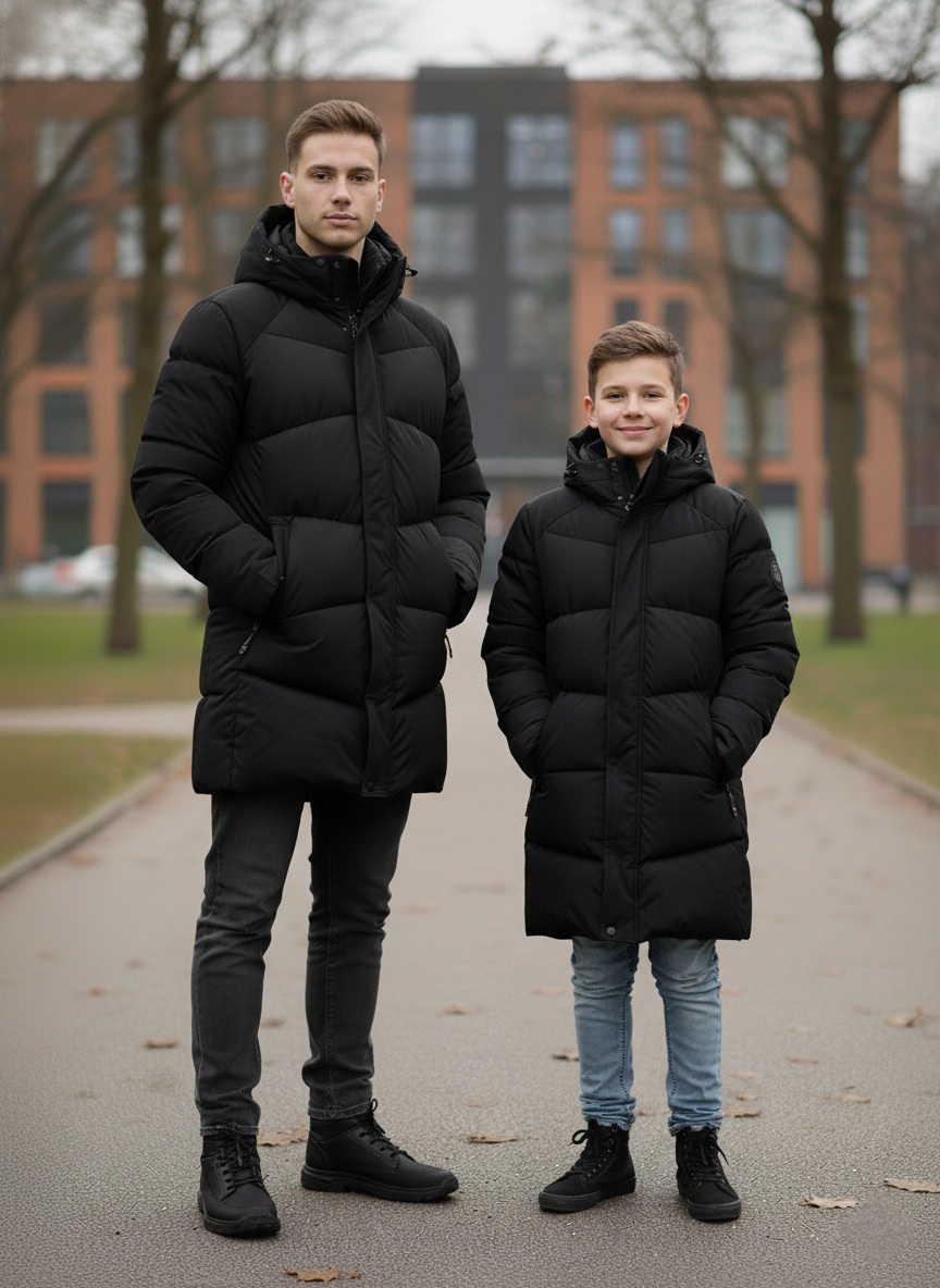 Jaunimo žieminis paltas