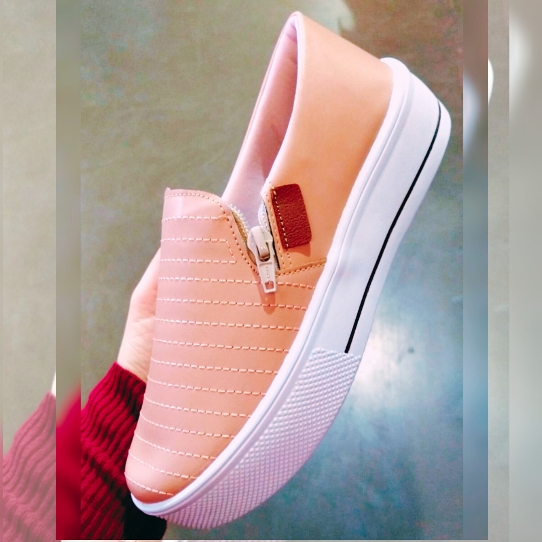 Tênis Slip On Feminino Casual