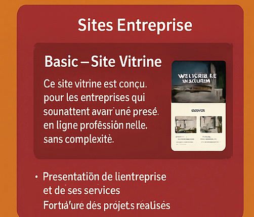 Basic – Site Vitrine pour Entreprise