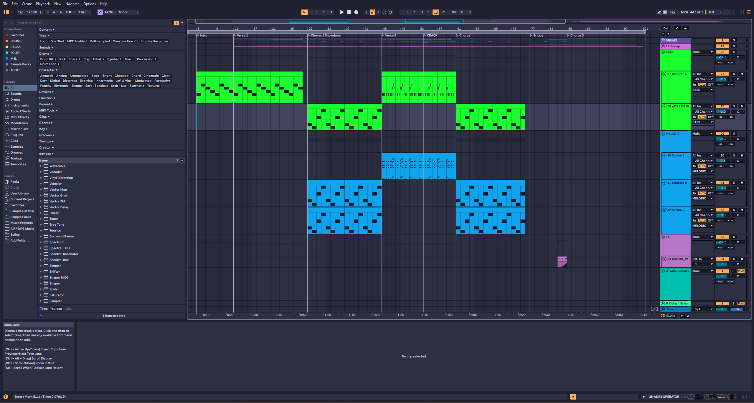 Production Lesson (1 hr)