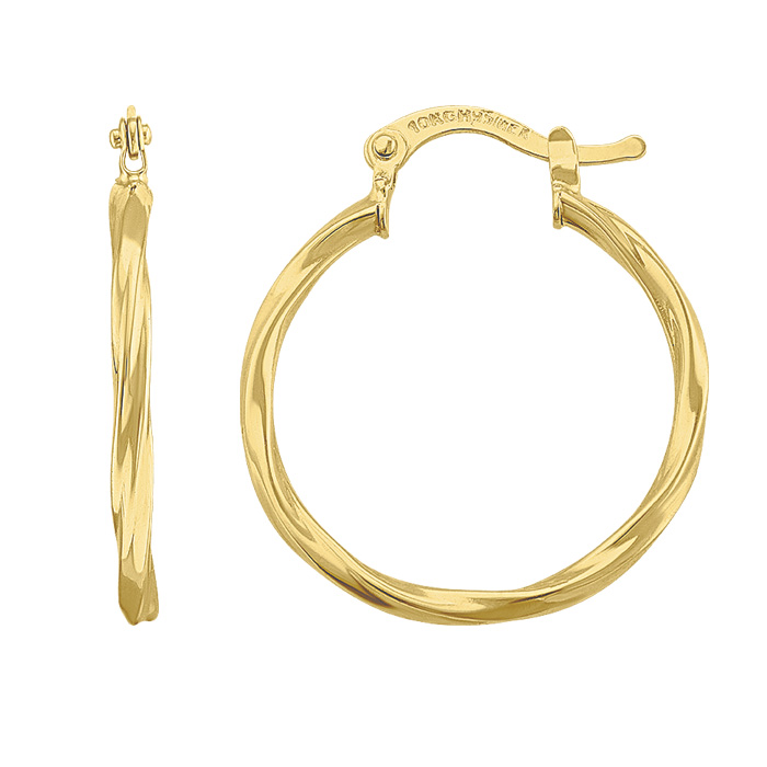 Arracada torcida 10k 6472510k