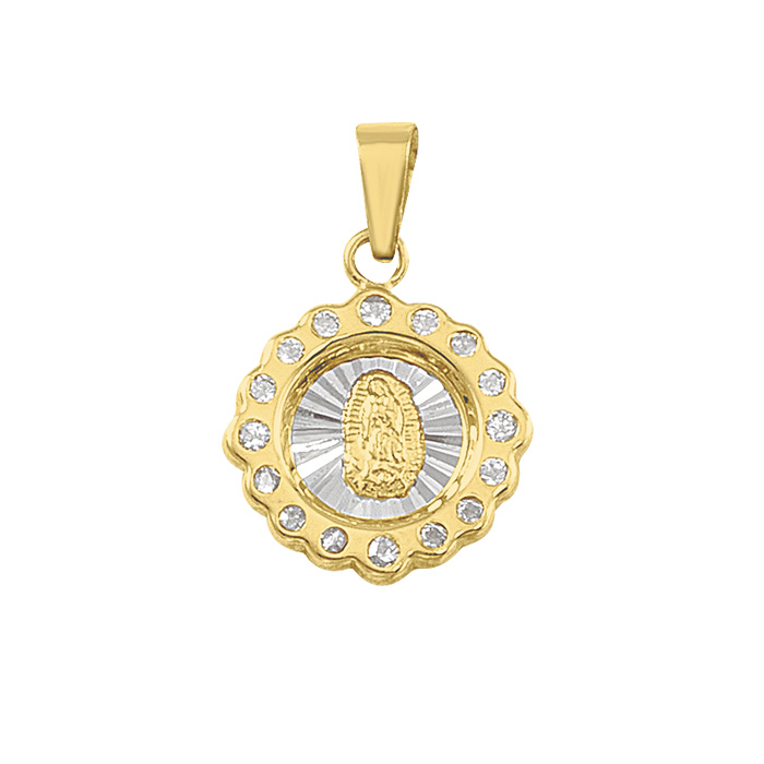 Dije de oro 10k con imagen religiosa 8292510k