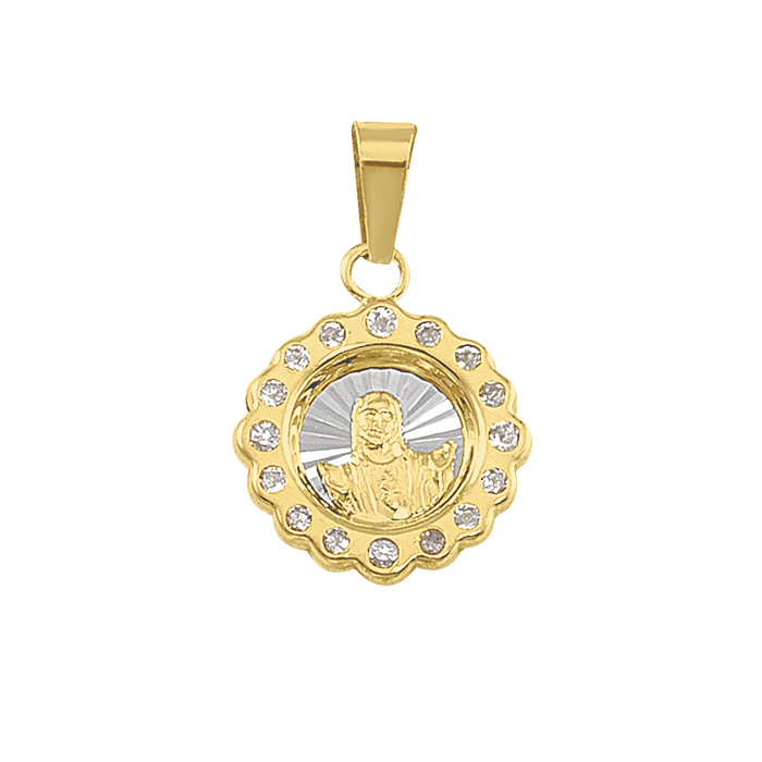 Medalla Colgante de oro 10k 8302510k