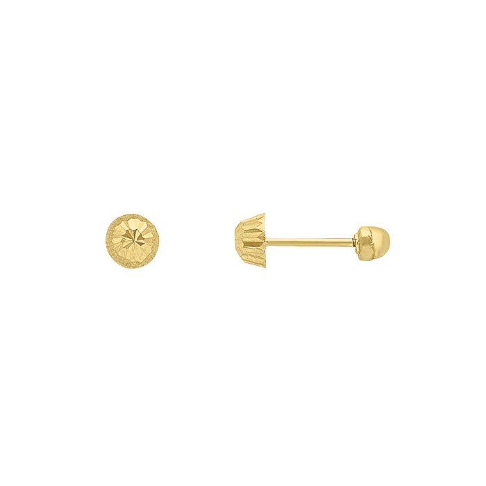 H36910K25#1  Pendientes de oro 10K #1