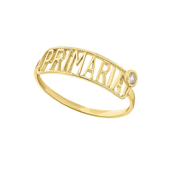 H19442510K Anillo de Oro 10K 'Primaria'