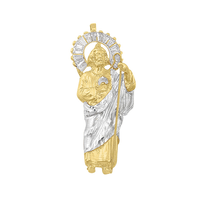 H70752510K Colgante de San Judas Tadeo ORO10K
