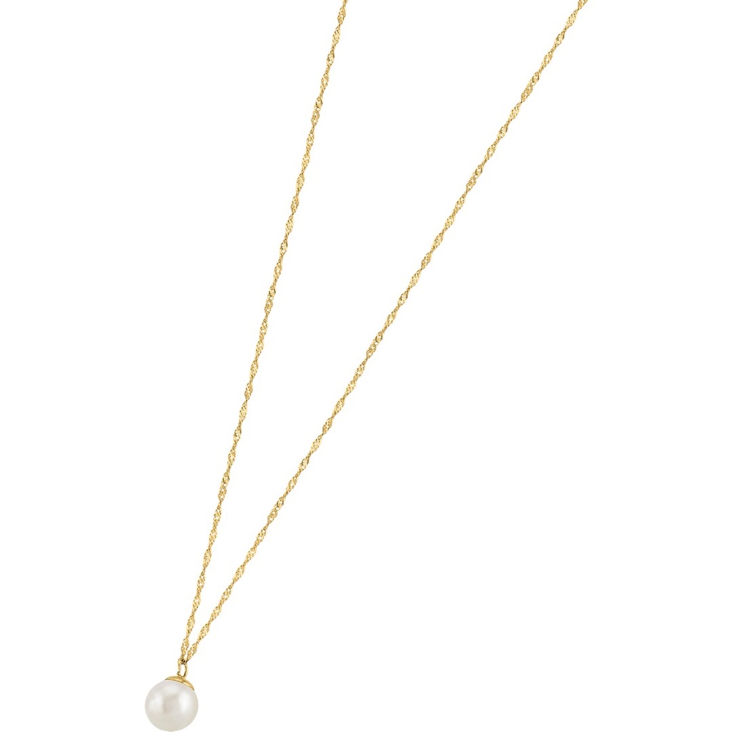 H84732510K 45CM Collar de Perla ORO 10K