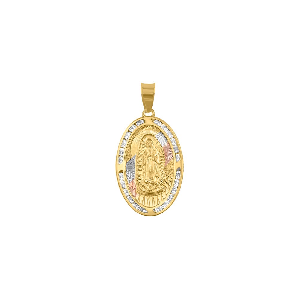 IM0020230102510K MEDALLA Dije de la Virgen de Guadalupe