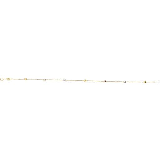 H81452510K 18CM Pulsera de Oro 10K