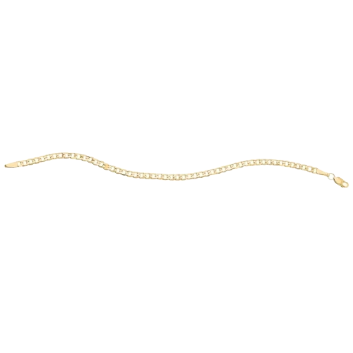 H78622510K 18CM Pulsera de oro 10k dama