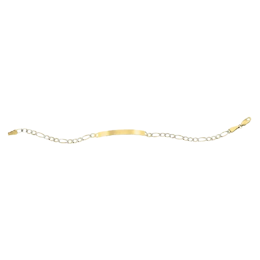 H102914032514k 14CM Pulsera de oro 14k 18cm