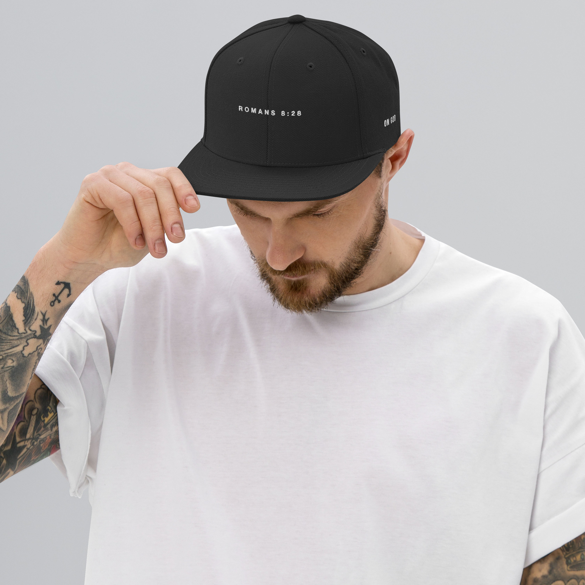 Romans 8:28 Snapback
