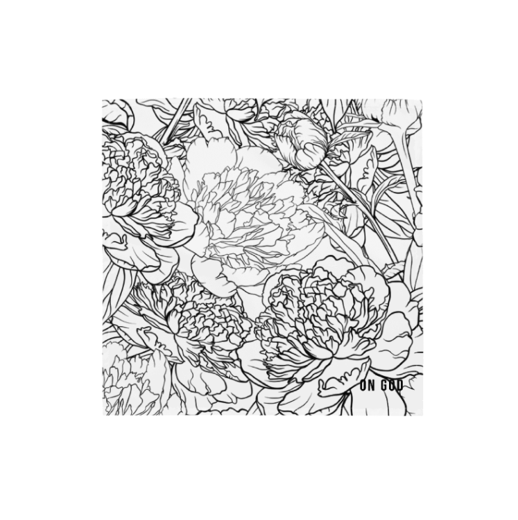 ON GOD Midnight Bloom Bandana 