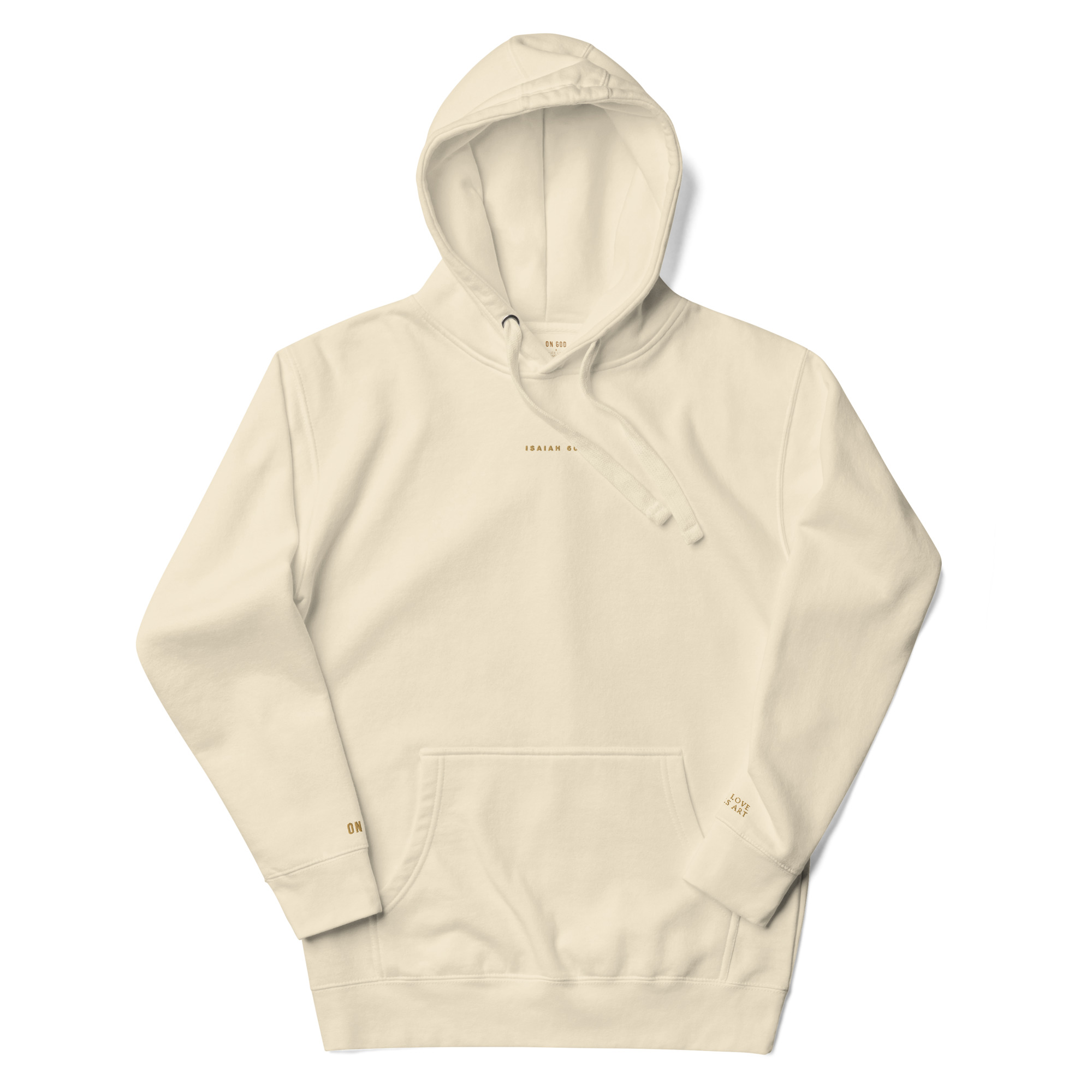 Arise & Shine Hoodie – Isaiah 60:1 | ON GOD x With Love Comes Art Collection