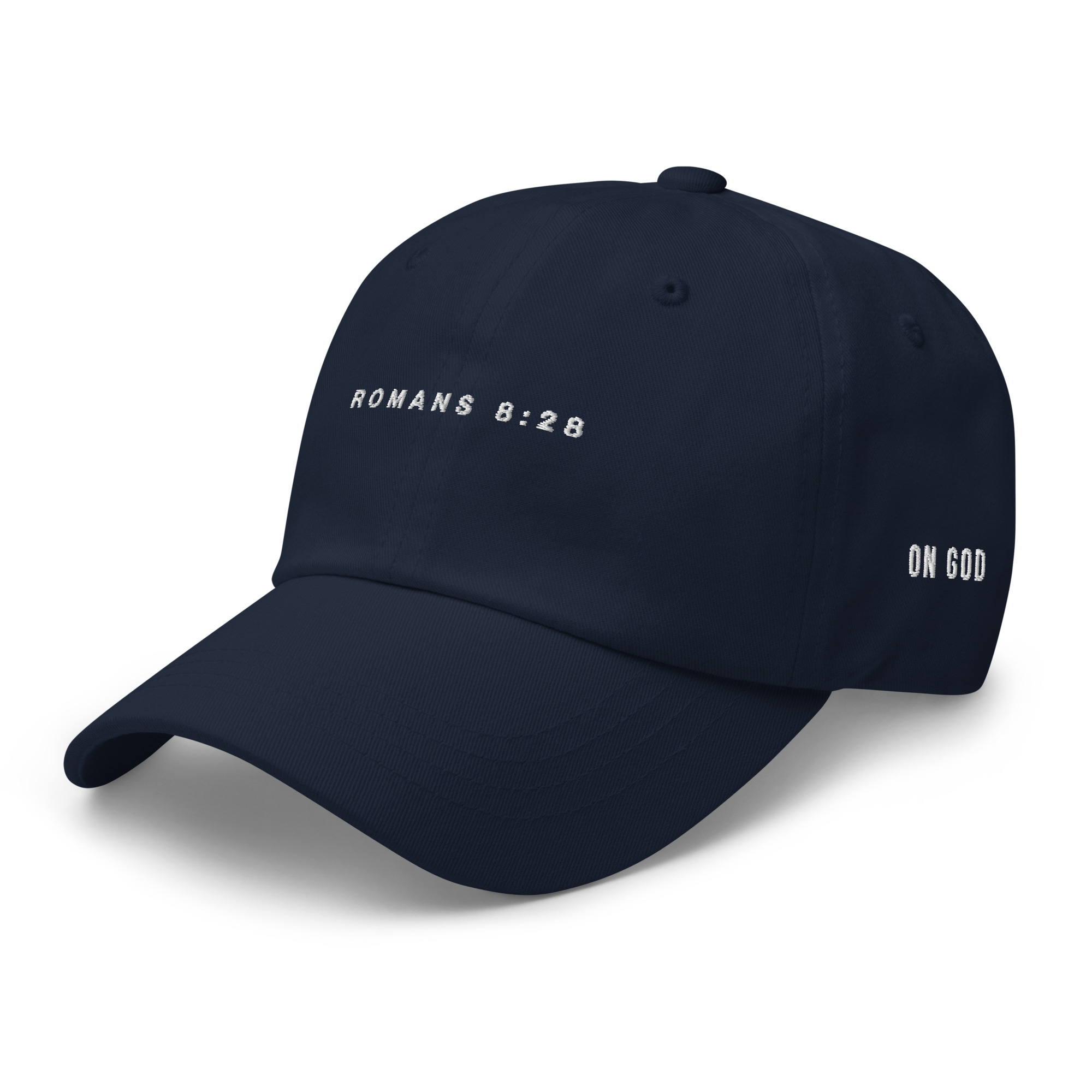 Romans 8:28 Dad Hat