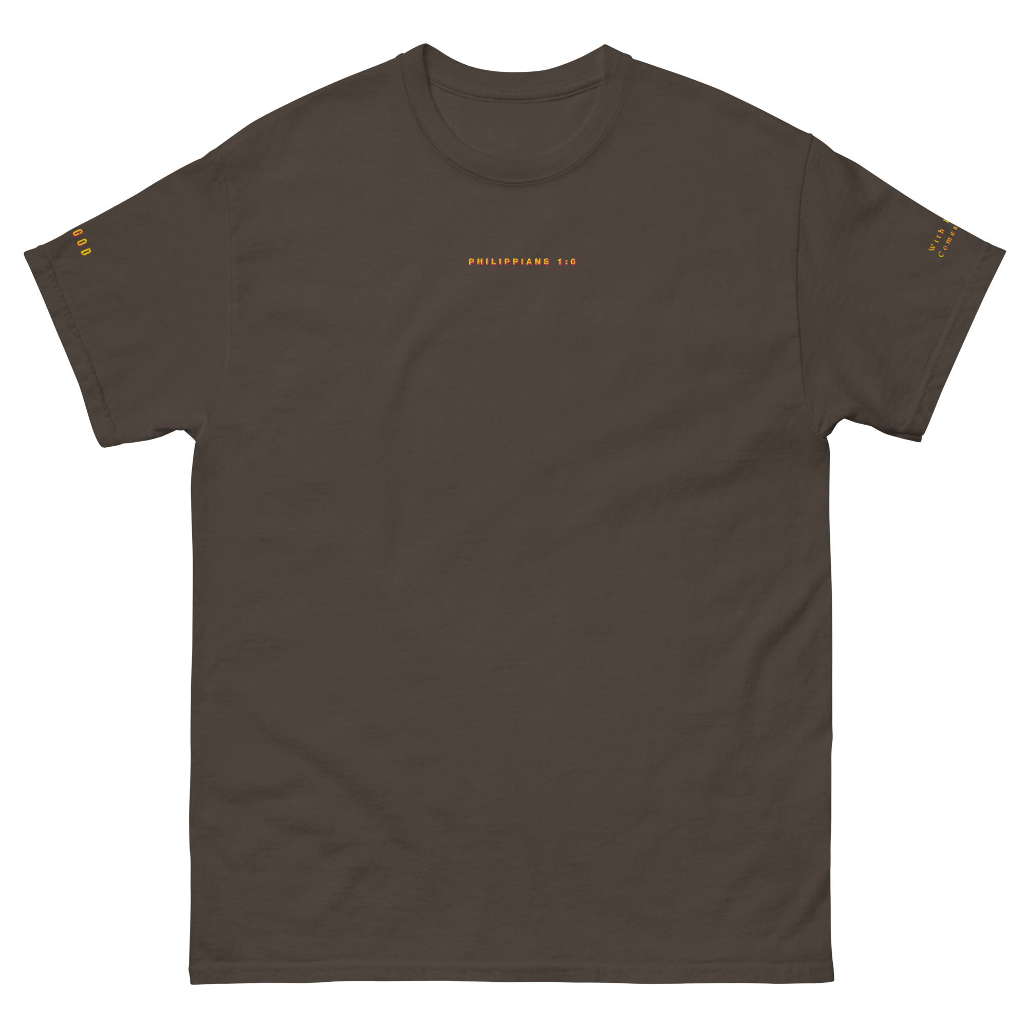He Will Complete It Tee -- Philippians 1:6 | ON GOD x With Love Comes Art Collection